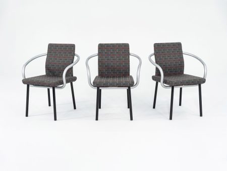 1990s Mandarin Chair by Ettore Sottsass for Knoll Steel, Foam, Padding, Wood, Plastic Online Sale