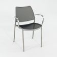 2010 Set of Six Gas Armchairs by Jesus Gasca for STUA in Aluminum and Mesh Online Sale