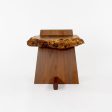 Mira Nakashima George Nakashima Woodworker Claro Walnut Burl Kevin End Table Cheap