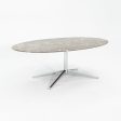 2010 Florence Knoll Dining Table   Desk in Brown Emperador Marble 78 x 48 inch For Cheap