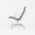 2013 Herman Miller Eames Aluminum Group Lounge Chairs in Grey Leather 2x Available Online Sale