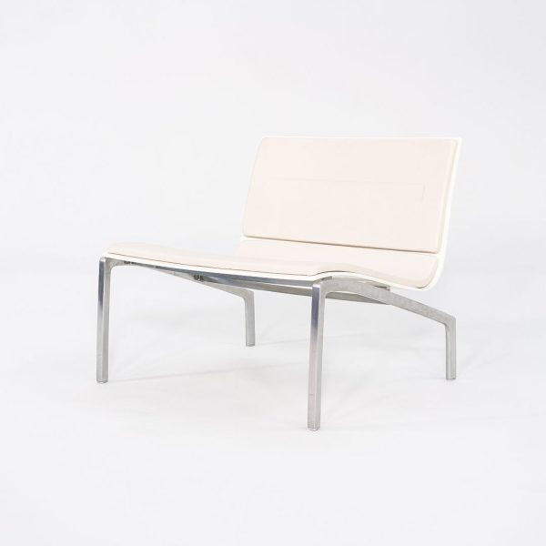 2006 Piero Lissoni for Fritz Hansen PL200 Lounge Chair in Cream Leather 4x Available Fashion