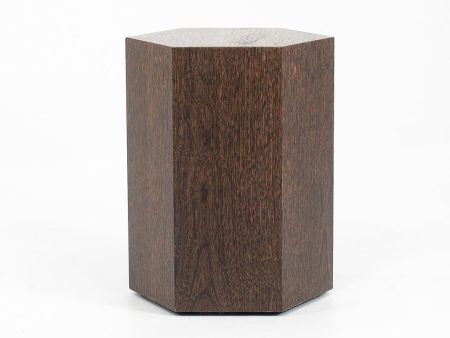 2016 Aeron Side Table by Rodolfo Dordoni for Minotti MDF, Sucupira Wood Veneer. Sale