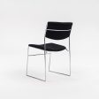 2010s Elle Stacking Chair, Model 1071dl by Giovanni Zorzon for Bononia   ICF in Black Fabric 15x Available For Sale