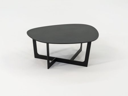 2010s Erik Jorgensen Insula Coffee Table by Ernst & Jensen in Black - Small 2x Available Discount