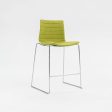 2010s Lievore Altherr Molina for Arper Catifa 46 Upholstered Counter Stool in Green Fabric 5x Available Discount