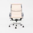 2010 Herman Miller Eames Soft Pad Executive Desk Chair in Wheat Leather with Pnuematic Base Hot on Sale