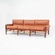 1970s Kontiki Three Seat Sofa by Arne Norell for Scanform with New Upholstery Supply