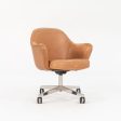 1979 Saarinen Executive Chair, Model 68S by Eero Saarinen for Knoll in Tan Leather Sale