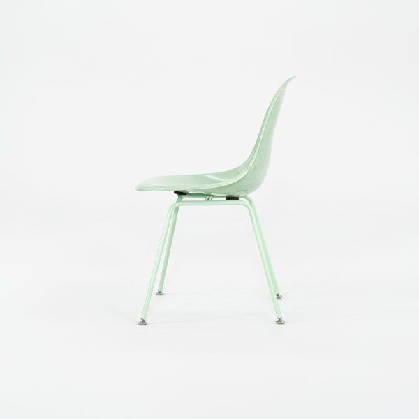 2010s Modernica Eames Fiberglass Side Shell Chairs in Green 1x Available Online Hot Sale