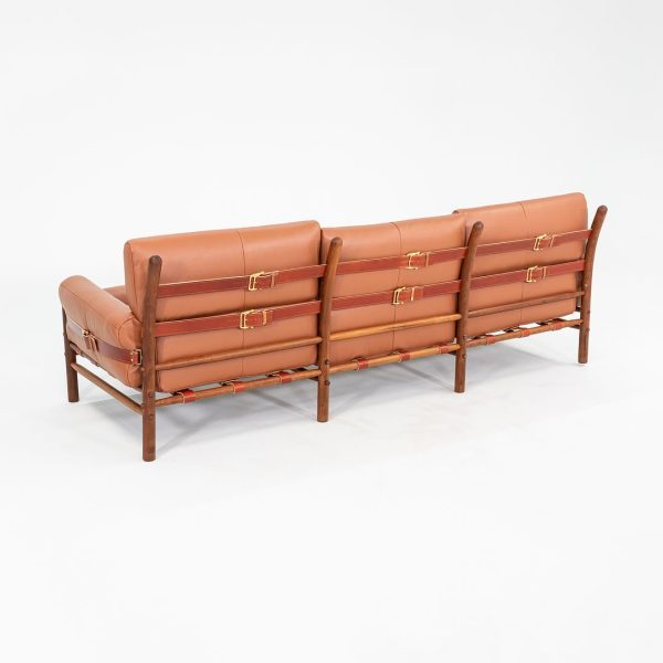 1970s Kontiki Three Seat Sofa by Arne Norell for Scanform with New Upholstery Supply