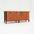 1990s Propeller Credenza Cabinet by Emanuela Frattini for Knoll International in Cherry Discount