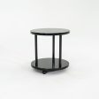 1980s Pace Collection Black Lacquered Occasional Table on Casters Sale