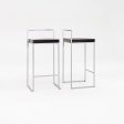 2000s Pair of Lapalma Cubo Counter Stools by Enzo Berti Hot on Sale