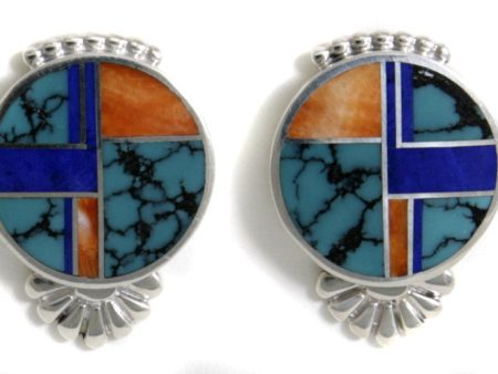 Ray Tracey Inlaid Earrings Cheap