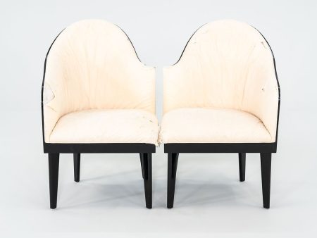 1980s Pair of Toscana Lounge Chairs by Piero Sartogo and Nathalie Grenon for Saporiti Italia Discount