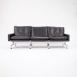 2002 PK31 Three Seat Sofa by Poul Kjaerholm for Fritz Hansen in Black Leather #2 Sale