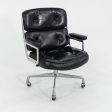 1968 Time Life Executive Desk Chair, Model 3474 by Charles and Ray Eames for Herman Miller in Black Leather with 4-Star Base 12+ Available Supply