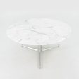 1968 T105 Dining Table by Preben Fabricius and Jorgen Kastholm for Kill International in White Marble and Aluminum Online Hot Sale