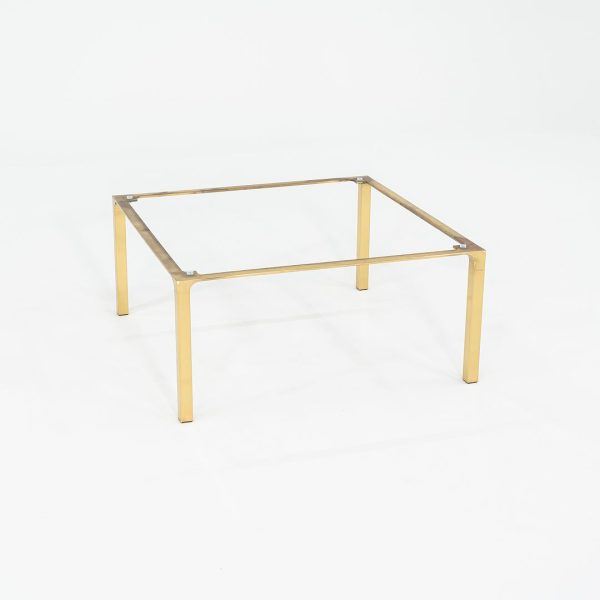 1970s Gordon Bunshaft and Davis Allen of SOM Bronze and Marble Coffee Table by Treitel Gratz Fashion