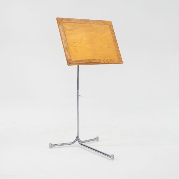 1968 Bruno Mathsson for Firma Karl Mathsson Music Reading Stand in Birch and Ash Fashion