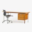 1960s Finn Juhl France & Son Technocrat Desk Model 963 in Teak Made in Denmark For Sale