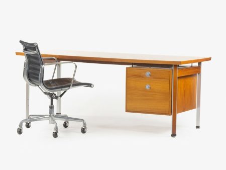 1960s Finn Juhl France & Son Technocrat Desk Model 963 in Teak Made in Denmark For Sale