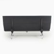 2006 Herman Miller by Ray and Charles Eames Sofa Compact Black Fabric Upholstery Online now