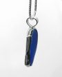 Beach Glass Cobalt Blue Sterling Silver Necklace Online