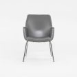 2014 Bindu Mid-Back Guest Chair by Brian Kane for Coalesse in Grey Leather 17x Available For Cheap