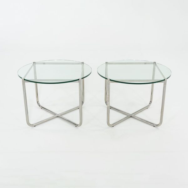 1979 Mies van der Rohe for Knoll MR Side Table from Sears Tower by SOM 2x Available Online now