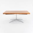 1960s Florence Knoll Partners Desk in Walnut and Chrome with Four Drawers Cheap