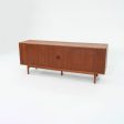 1960S Model-37 Tambour-Door Teak Credenza Cabinet By Arne Vodder For Sibast Mobler Teak Hot on Sale