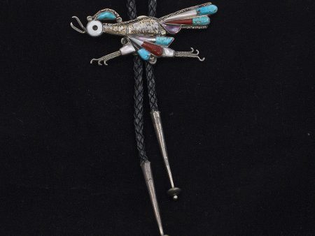 Zuni Roadrunner Bolo - Sterling Silver Online Hot Sale