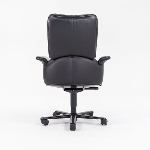 1998 Executive Chair HC 150 by Geoff Hollington for Herman Miller in Black Leather 12+ Available For Sale