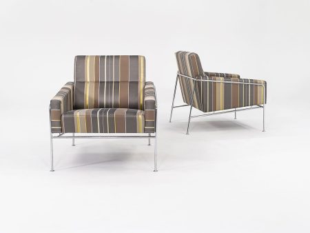 2005 Series 3300 Easy Chair by Arne Jacobsen for Fritz Hansen in Fabric 3x Available Online now