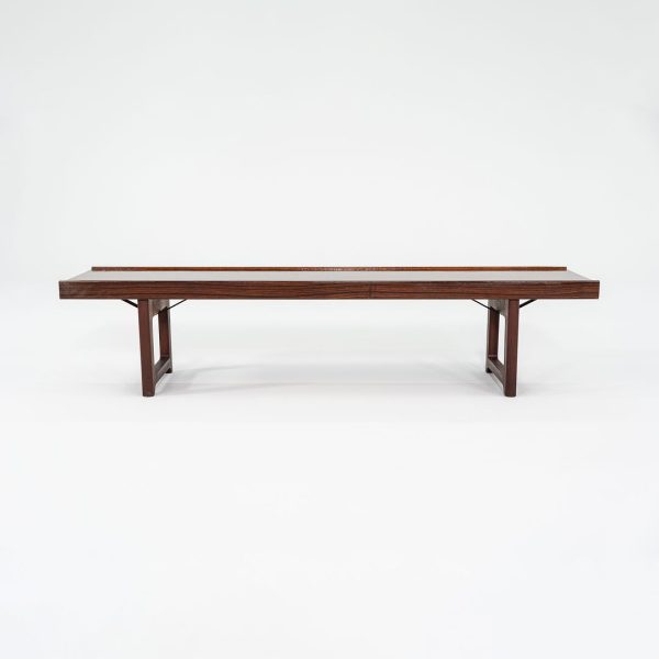 1960s Torbjorn Afdal for Mellemstrands Mobelfabrik Rosewood Bench or Coffee Table Online Sale