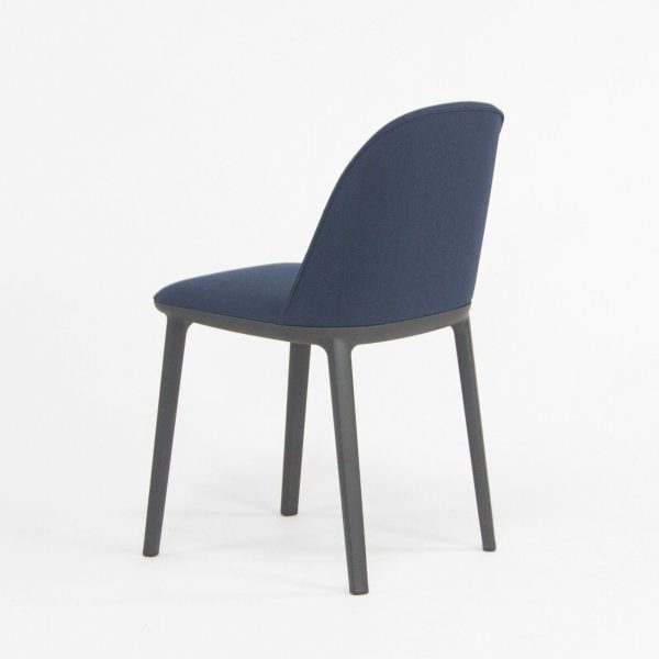 2018 Vitra Softshell Side Chair w  Dark Blue Fabric by Ronan & Erwan Bouroullec Sale