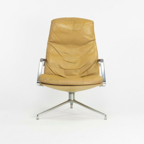 1960s Fabricius and Kastholm Kill International FK86 Lounge Chair in Tan Leather Hot on Sale