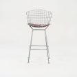 2021 Bertoia Bar Stool, Model 428C by Harry Bertoia for Knoll 4x Available Online now