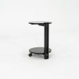 1980s Pace Collection Black Lacquered Occasional End Table on Casters Cheap