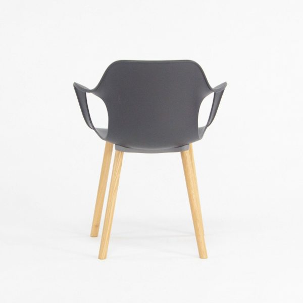 2018 Jasper Morrison for Vitra HAL Armchair with Black Seat and Oak Wood Legs Online