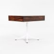 1950s George Nelson for Herman Miller Side Table   Nightstand on Pedestal Base in Rosewood Online Sale