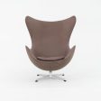 1964 Egg Lounge Chair and Ottoman, Model 3316 by Arne Jacobsen for Fritz Hansen in Fabric Discount