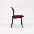 1985 Torsion Stacking Upholstered Side   Dining Chair by Giancarlo Piretti for Krueger International in Red Fabric For Cheap