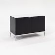 2019 2-Position Credenza Cabinet by Florence Knoll for Knoll in Ebonized Oak and Satin Carrara Marble Online