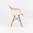 2018 DAW Dining Chair by Ray and Charles Eames for Herman Miller in Fabric and Fiberglass 6x Available Supply