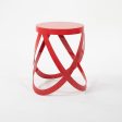 2013 Low Ribbon Stool by Nendo for Cappellini in Red Steel Discount