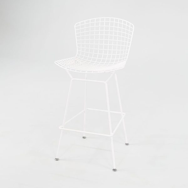 2011 Bertoia Bar Stool, Model 428C by Harry Bertoia for Knoll 8x Available For Sale