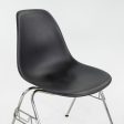 2015 Herman Miller Stacking Eames Plastic Side Shell Dining Chairs in Black 8x Available on Sale